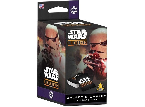 Star Wars Legion Galactic Empire Cards Expansion till Star Wars Legion 