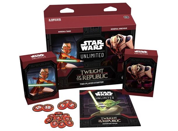 Star Wars Twilight of Republic Starter Star Wars Unlimited - 2 player