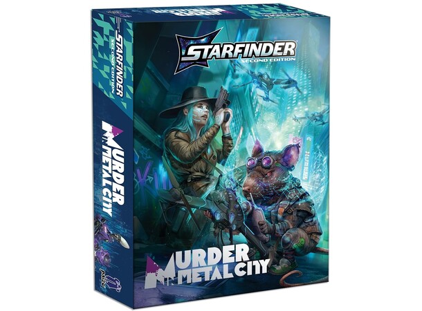Starfinder RPG Murder in Metal City Deluxe Adventure Starter Box Set 