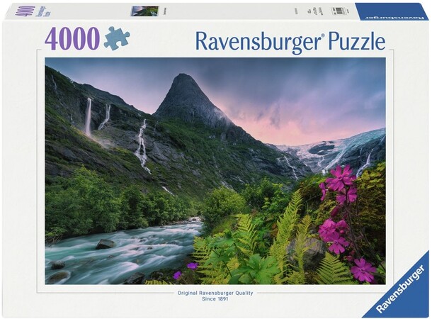 Stunning Mountainvibes 4000 biter Puslespill - Ravensburger Puzzle 