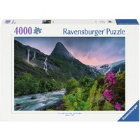Stunning Mountainvibes 4000 biter Puslespill - Ravensburger Puzzle
