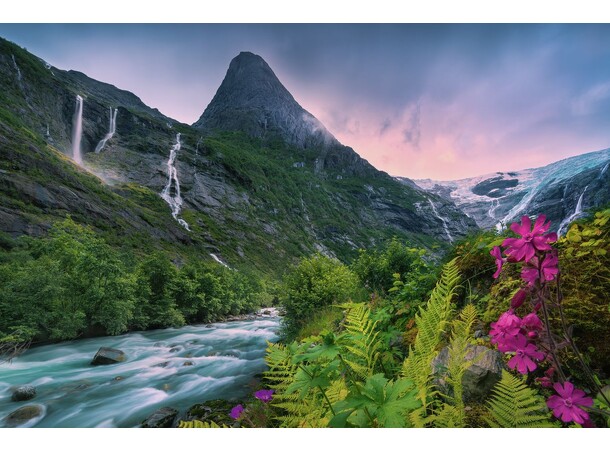 Stunning Mountainvibes 4000 biter Puslespill - Ravensburger Puzzle 