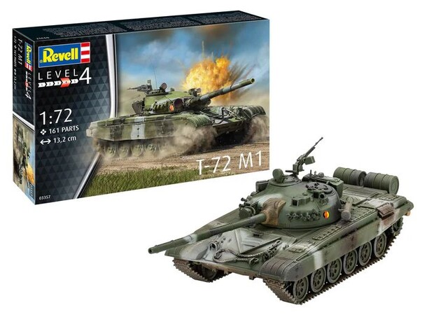 T-72 M1 Revell 1:72 Byggesett 