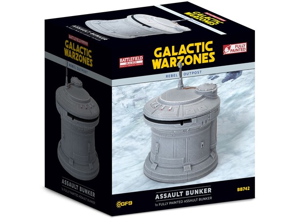 Terreng Rebel Outpost Assault Bunker Battlefield in a Box - Galactic Warzones 