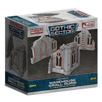 Terreng Warehouse Small Ruins Battlefield in a Box - Gothic Sector