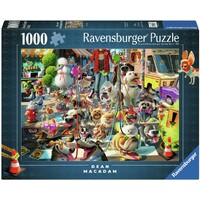 The Dog Walker 1000 biter Puslespill Ravensburger Puzzle
