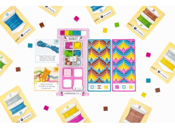 Threaded Brettspill A Game Of Needle And Points 