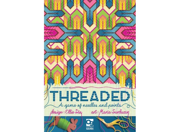 Threaded Brädspel lA Game Of Needle And Points 