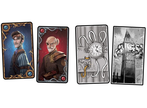 Time Bomb Moriarty vs Sherlock Kortspill 