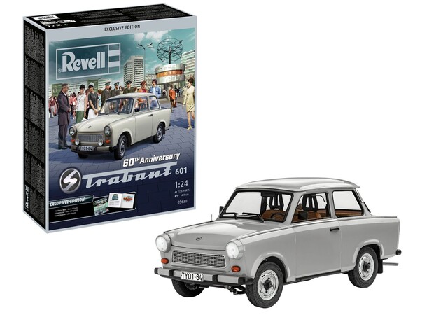 Trabant 601 60th Anniversary Revell 1:24 Byggesett 