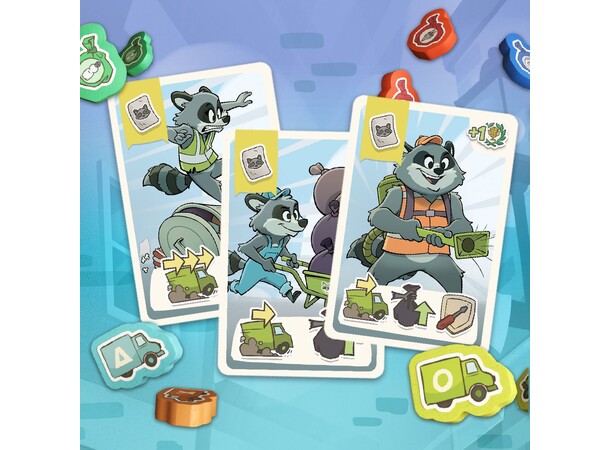 Trash Rush Brettspill 