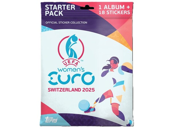 UEFA Womens Euro 2025 Sticker Starter 