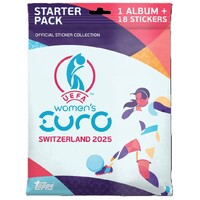 UEFA Womens Euro 2025 Sticker Starter 