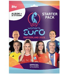 UEFA Womens Euro 2025 Sticker Starter