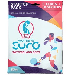 UEFA Womens Euro 2025 Sticker Starter