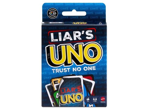 UNO Liars Kortspel 
