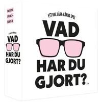 Vad har du gjort Partyspel Svensk utgåva