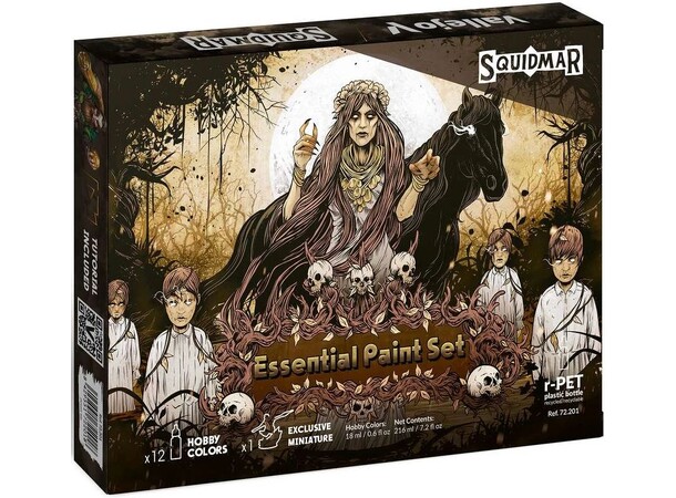 Vallejo Essential Paint Set Squidmar Miniatures 