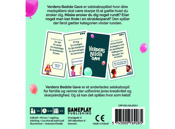 Verdens Bedste Gave - DANSK 