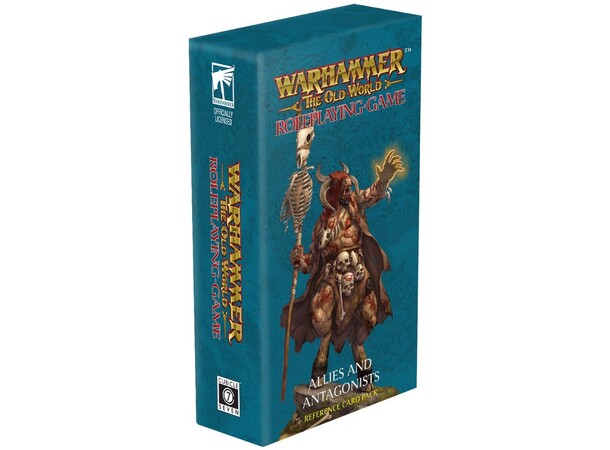 Warhammer Old World RPG Allies/Antagonis Reference Card Deck 