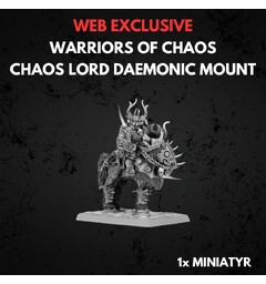 Warriors of Chaos Chaos Lord Daemonic Warhammer The Old World - Mount
