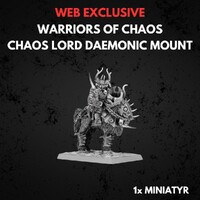 Warriors of Chaos Chaos Lord Daemonic Warhammer The Old World - Mount