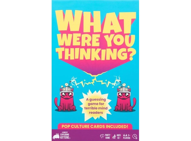 What Were You Thinking Partyspill Pop Culture Edition 