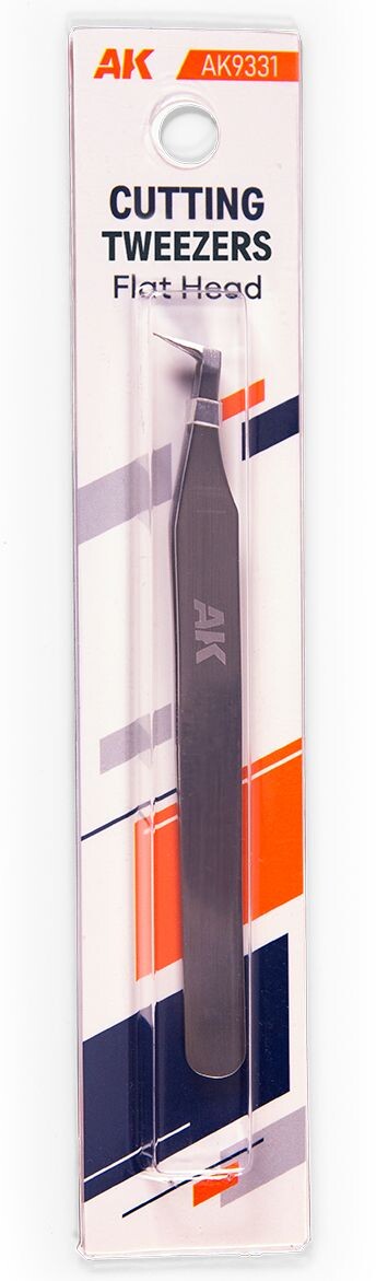 Cutting Tweezers Flat Head AK Interactive