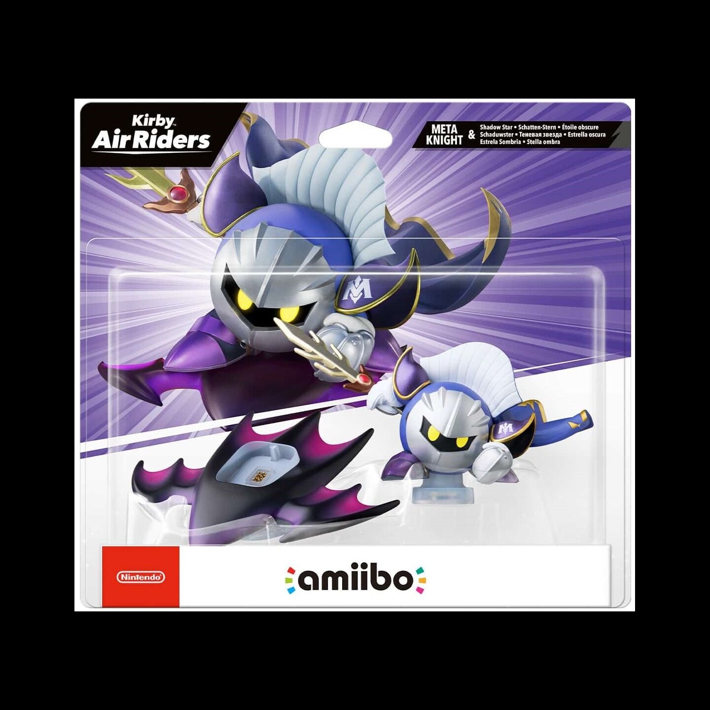 Amiibo Figur Meta Knight & Shadow Star Kirby Air Riders Collection