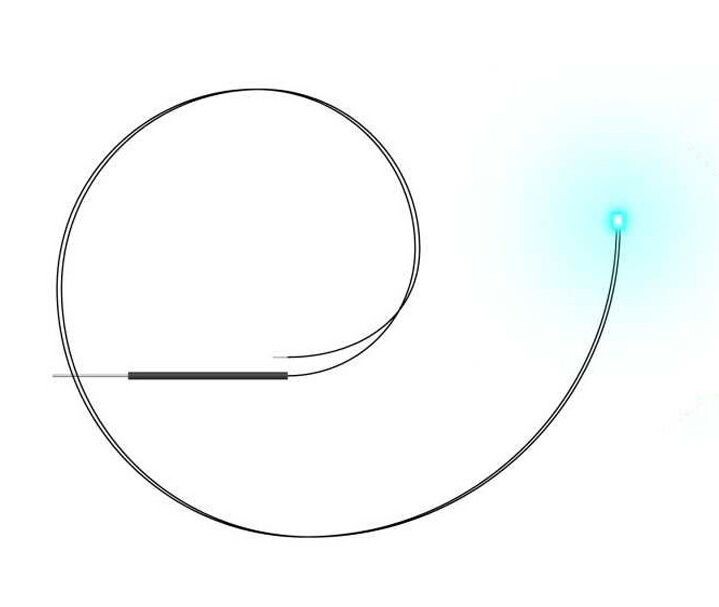 LED Light Cold White - 1mm (10 stk) Green Stuff World