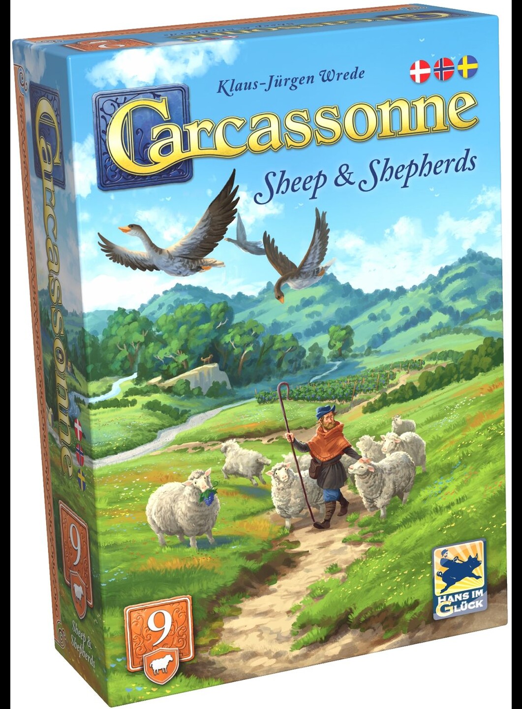 Carcassonne Sheep & Shepherds Expansion Norsk utgave