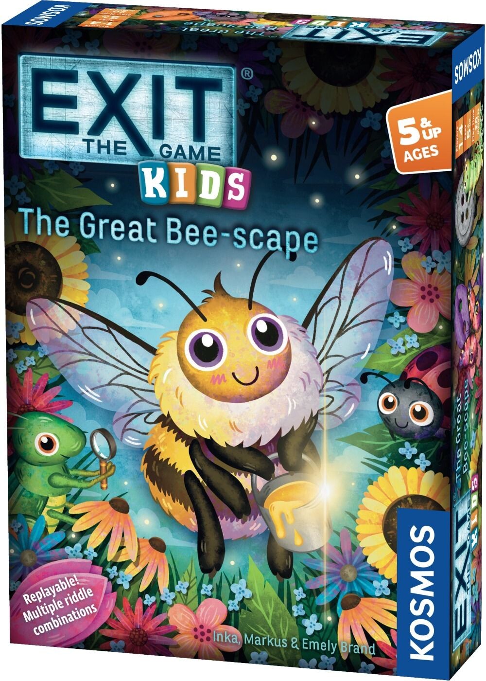 EXIT Kids The Great Bee-scape Brettspill