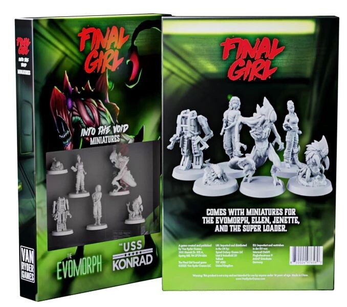 Final Girl Into the Void Miniatures Utvidelse til Final Girl