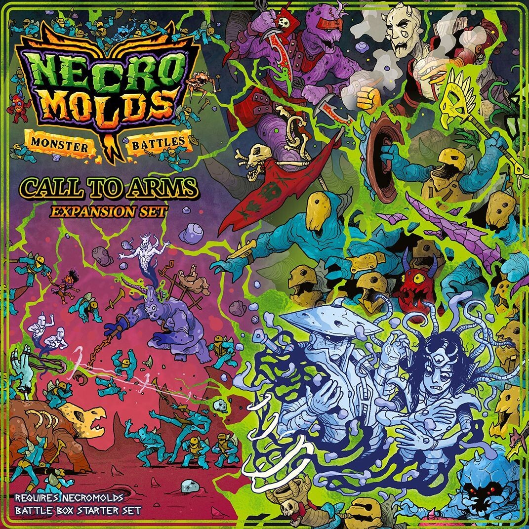 Necromolds Monster Battles Call To Arms Utvidelse til Necromolds Monster Battles