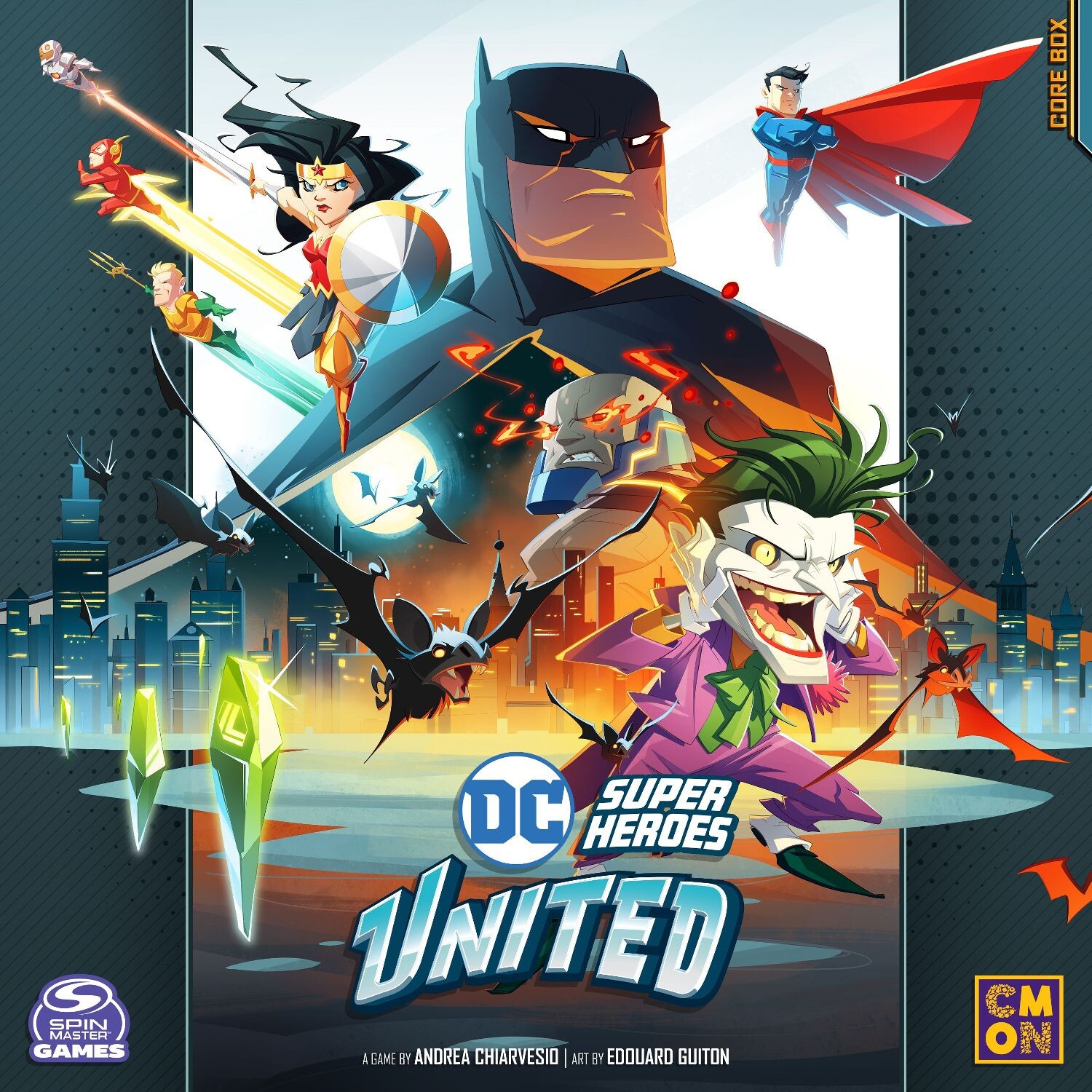 DC Super Heroes United Brettspill