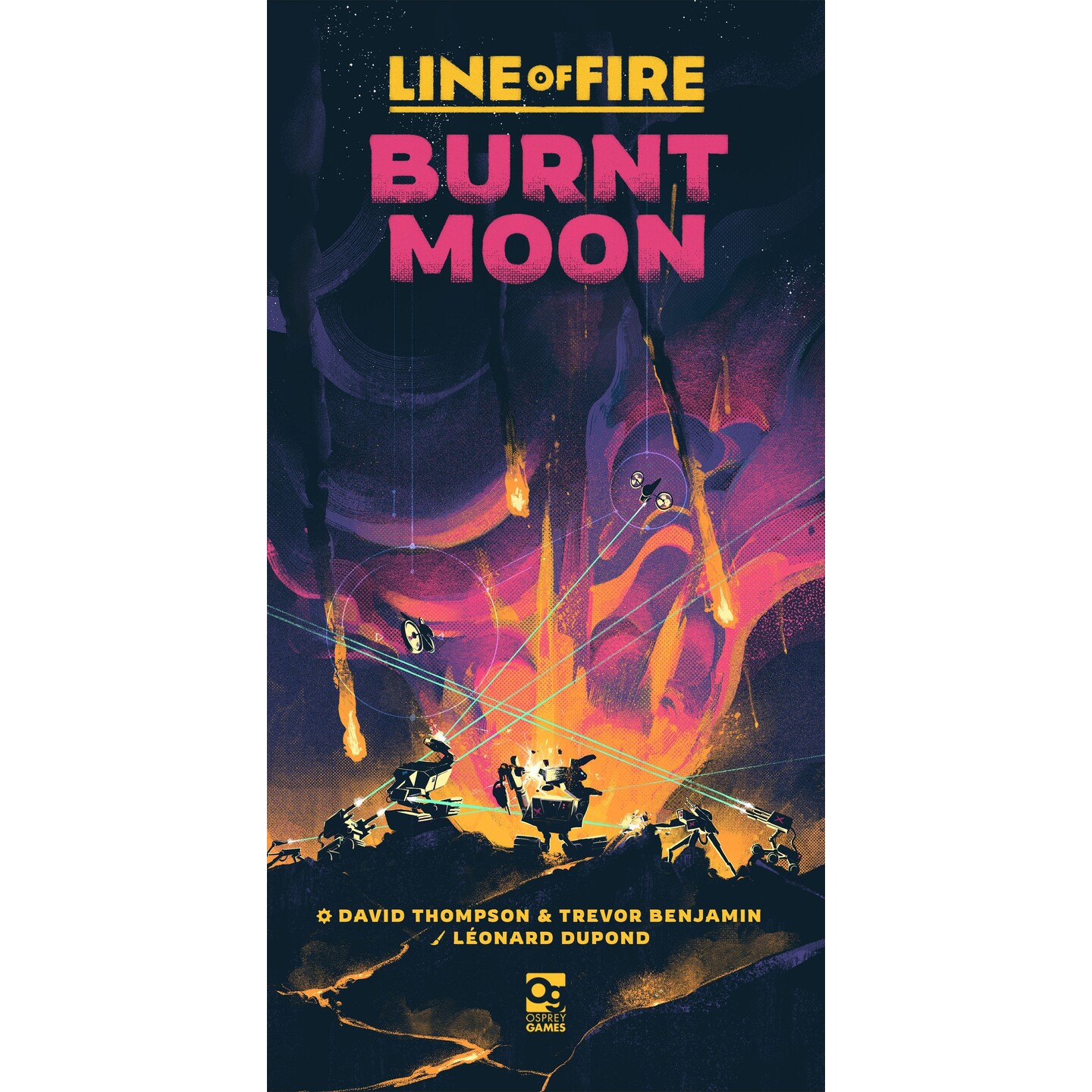 Line of Fire Burnt Moon Brettspill