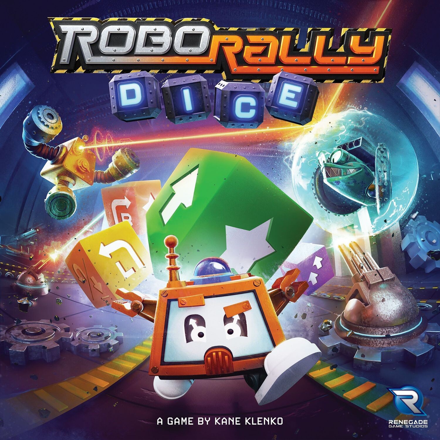 Robo Rally Dice Brettspill