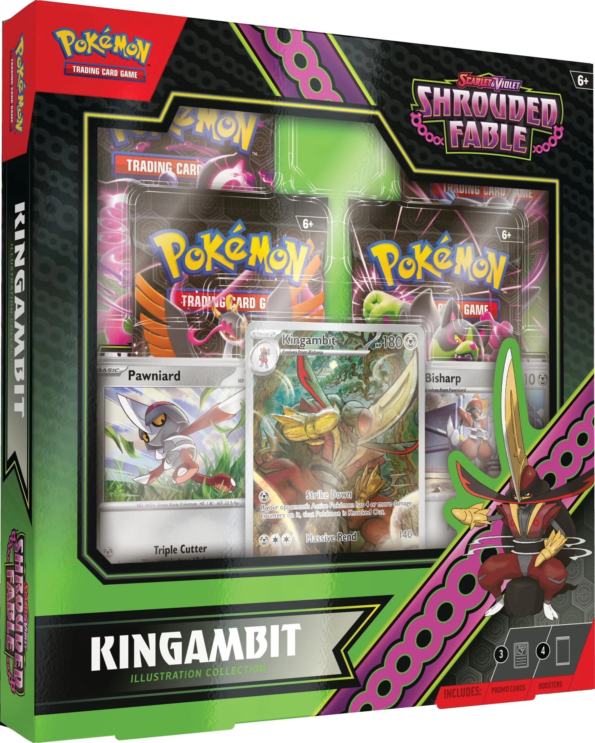 Pokemon Shrouded Fable Kingambit Coll Illustration Collection