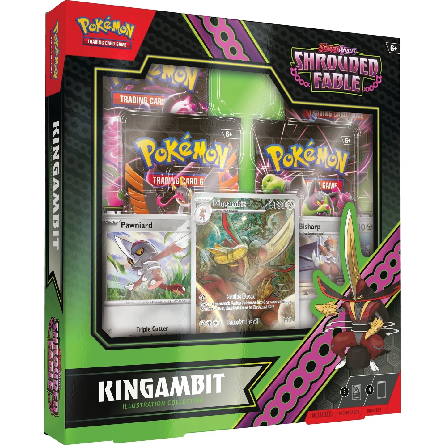 Pokemon Shrouded Fable Kingambit Coll Illustration Collection