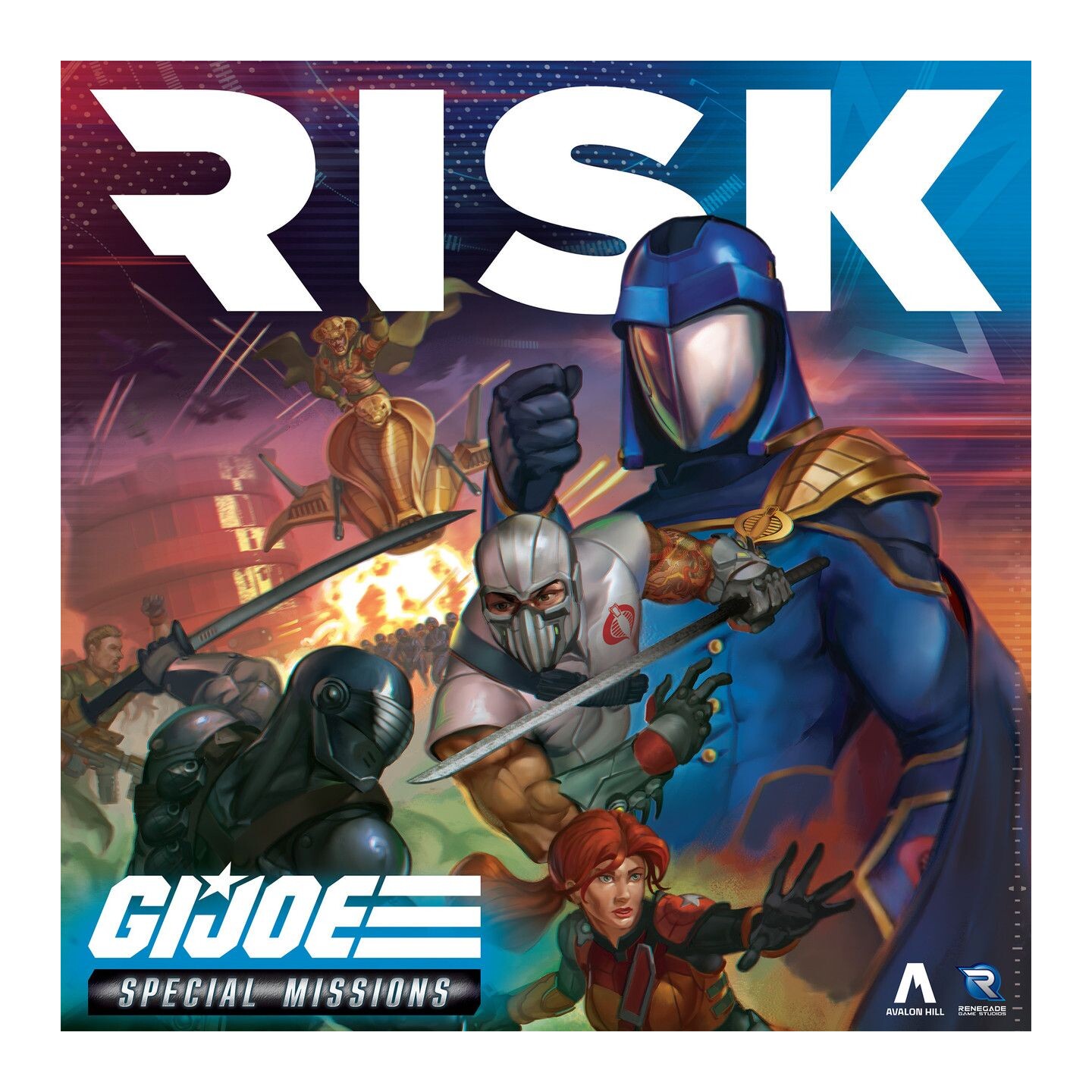 Risk GI JOE Special Missions Brettspill