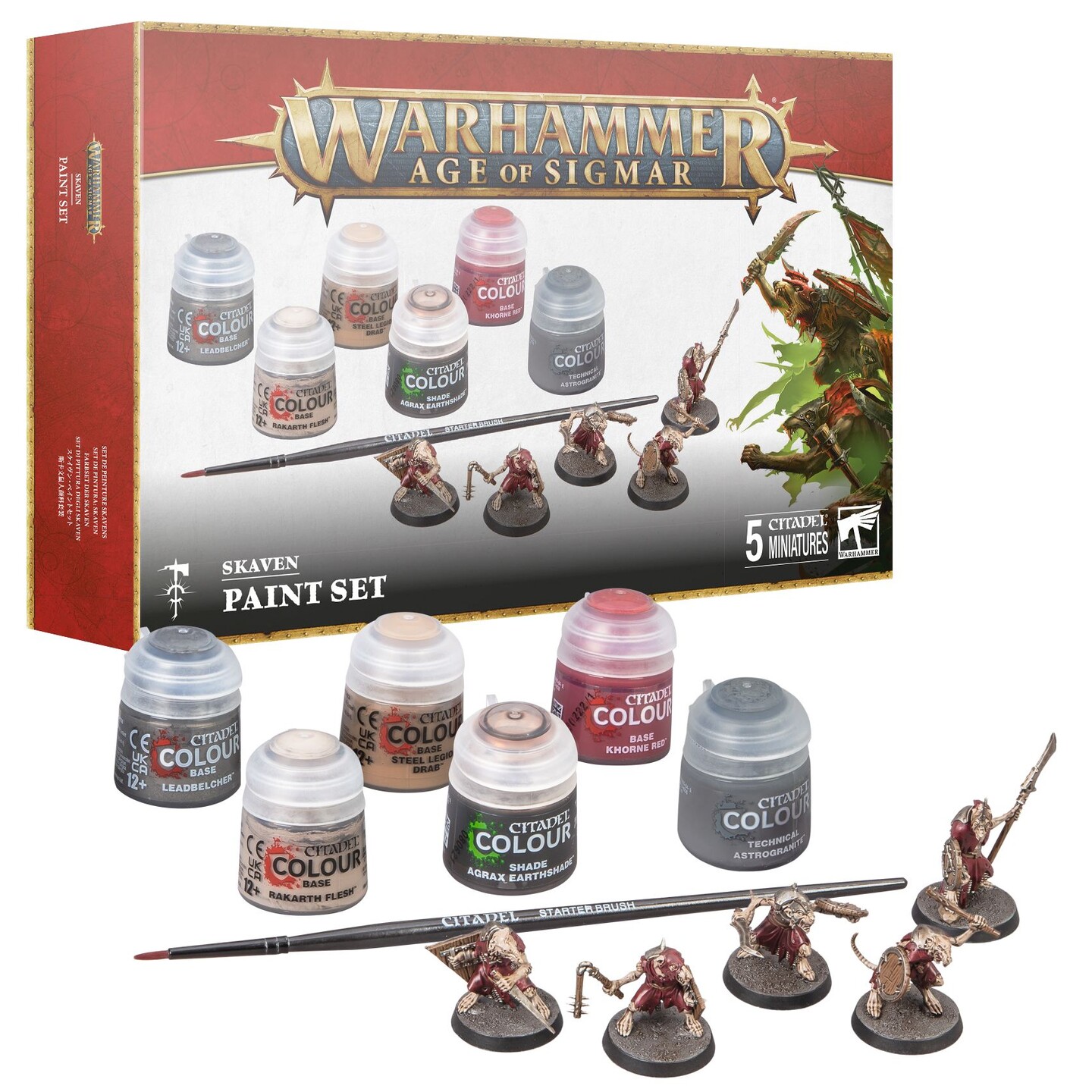 Skaven Paint Set Warhammer Age of Sigmar