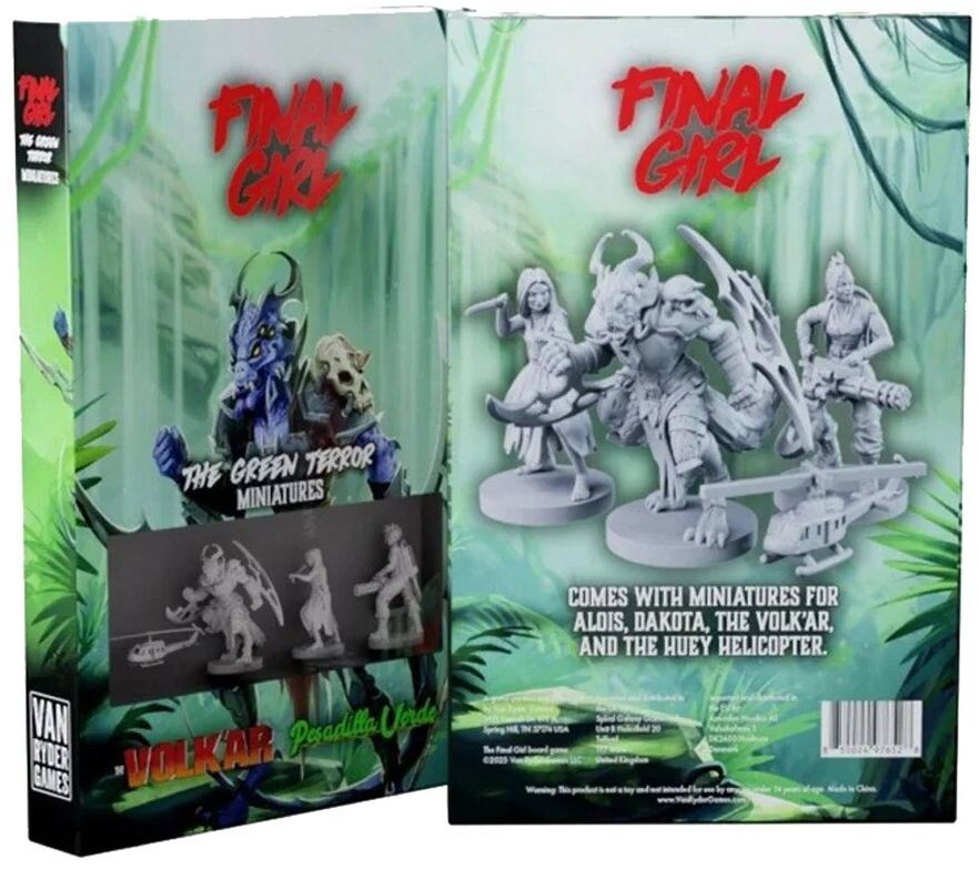Final Girl The Green Terror Miniatures Utvidelse til Final Girl