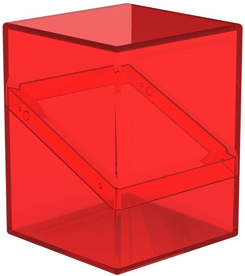 Boulder 100+ Clear Ruby Ultimate Guard Card Box