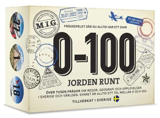 0-100 Jorden runt - SVENSK 
