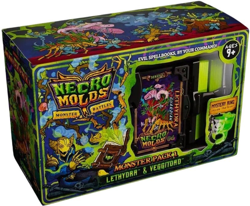 Necromolds Monster Battles MonsterPack 1 Lethydra & Veggitoad