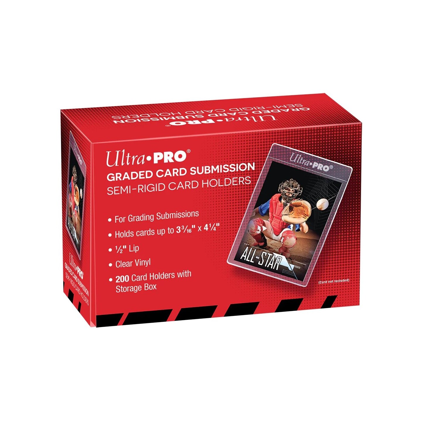 Sleeves Semi-Rigid Card Holders 80x108mm 200 sleeves for ekstra beskyttelse