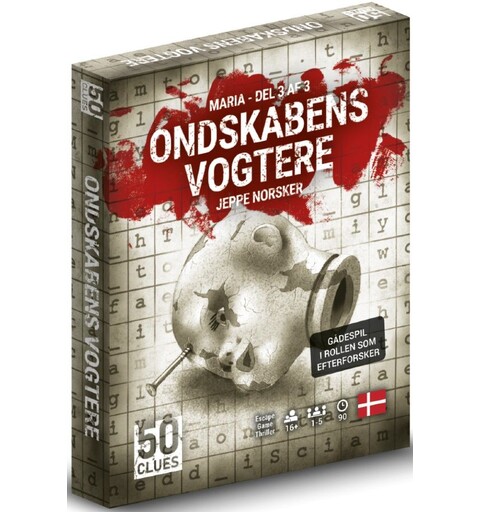 50 Clues Maria Trilogien Del 3 - DANSK Ondskabens vogtere