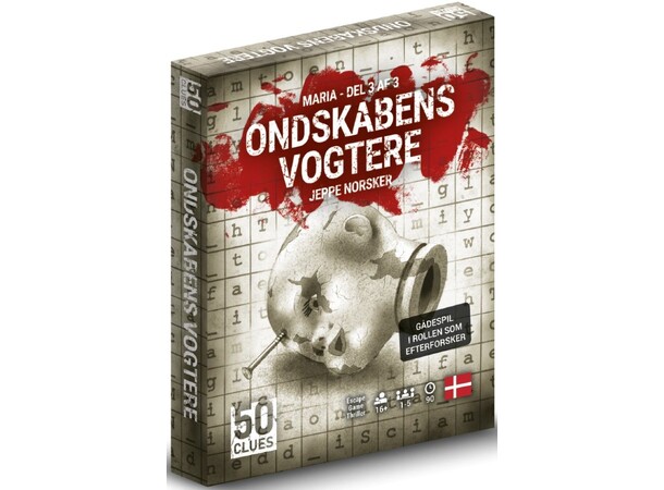 50 Clues Maria Trilogien Del 3 - DANSK Ondskabens vogtere 