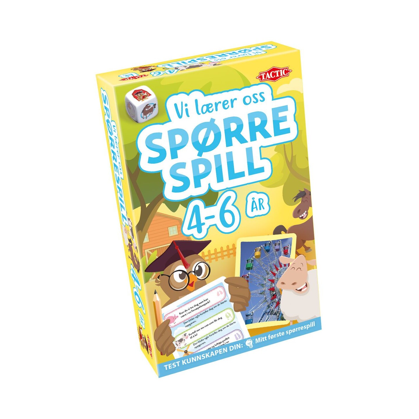 Spørrespill 4-6 år Lærespill Vi lærer oss - Norsk utgave