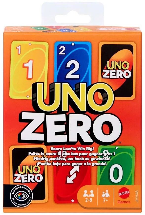 UNO Zero Kortspill Norsk utgave